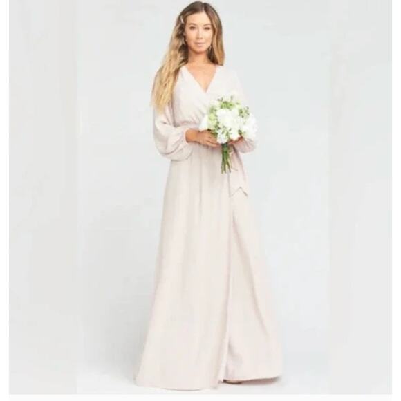 Show Me Your Mumu Lady Long Sleeve Wrap Dress NWOT - Picture 3 of 8